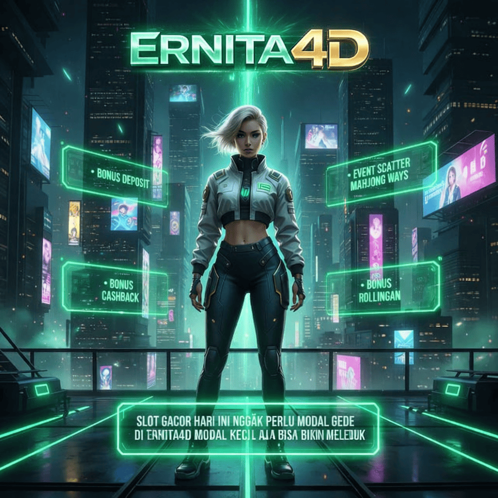 Galeri foto ERNITA4D ? Situs Hiburan Game Online Modern yang Praktis dan Responsif di Manado